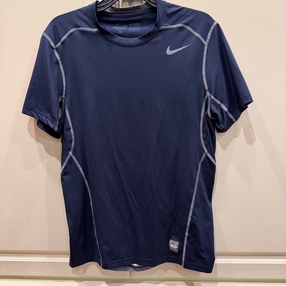 Nike Pro Combat Dark Blue Shirt